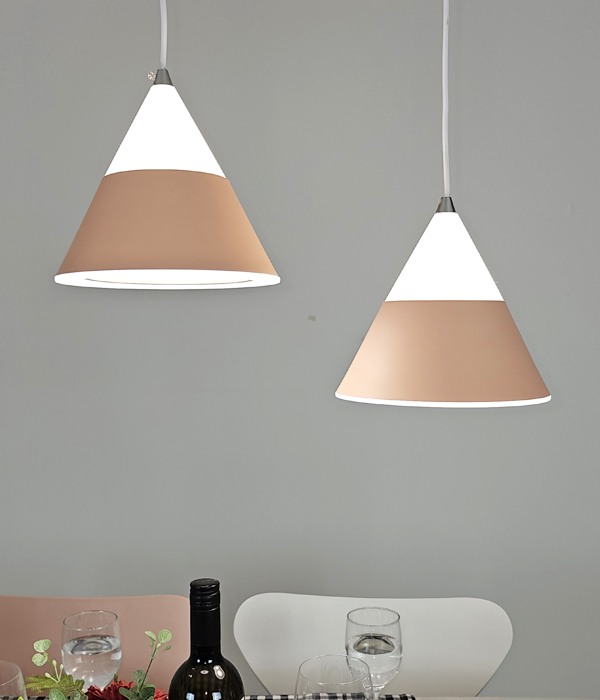 라일스 알파 2등 LED식탁등 식탁펜던트조명 북유럽식탁등 (대/소)