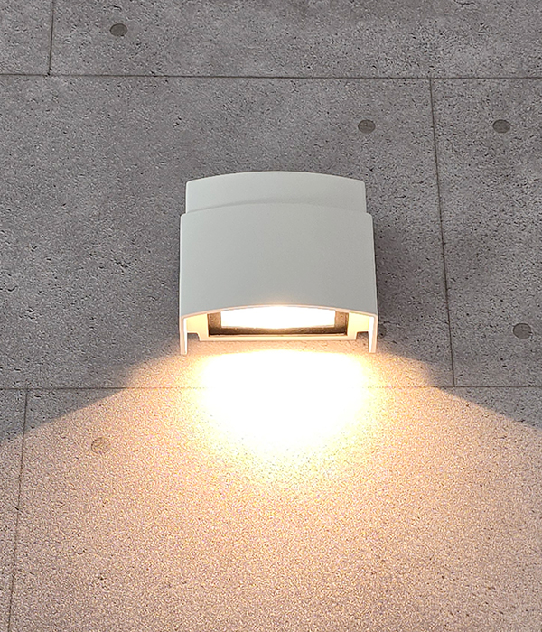 몽클 (사각) 야외 외부벽등 LED 12W