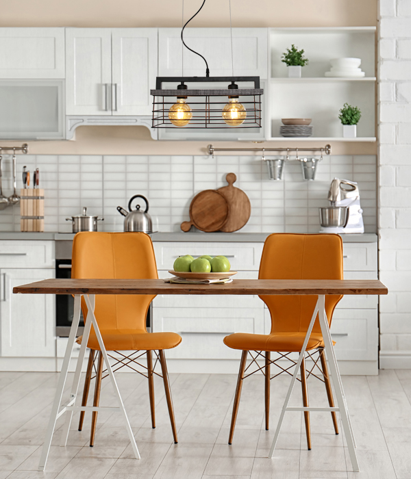 블랙라인 2등 펜던트조명, 인테리어 식탁등